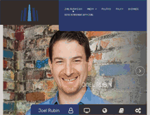 Tablet Screenshot of joelrubin.net